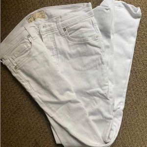 Free People white skinny jeans
